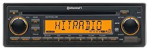 Die beste Continental-Autoradio Continental CD7416U-OR, mit USB/AUX-IN 2026 Test Bestseller Continental-Autoradio Continental CD7416U-OR, mit USB/AUX-IN