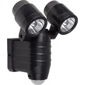 Bewegungsmelder außen Batterie Meister LED-Außenstrahler 8 Watt