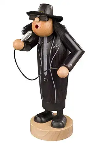 Räuchermännchen KWO Olbernhau Räuchermann Rocker, 24 cm