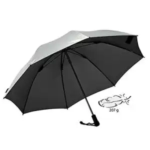Trekkingschirm EuroSCHIRM Swing Liteflex , Silber 100 cm