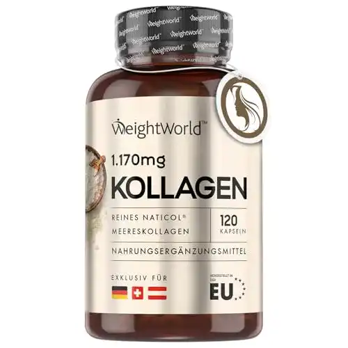 Kollagen für Gelenke maxmedix 120 Pure Marine Kollagen Kapseln