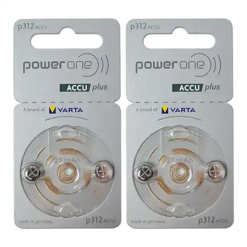 Hörgerätebatterien-312 Powerone Mercury Free Powerone Accu