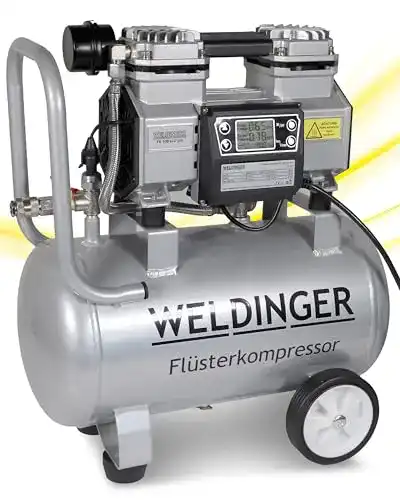 Weldinger-Kompressor WELDINGER Flüsterkompressor FK100 Alu