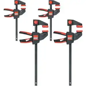 Schraubzwingen-Set Bessey Einhandzwingen-Set EZM 4-teilig