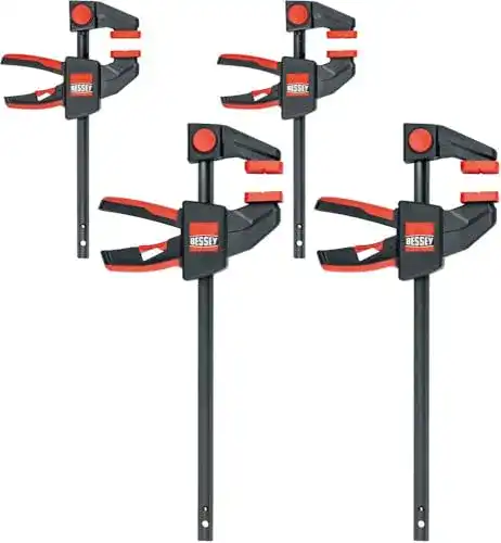 Schraubzwingen-Set Bessey Einhandzwingen-Set EZM 4-teilig