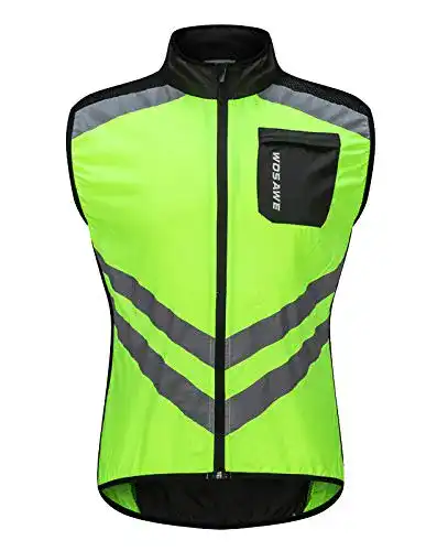 Fahrradweste Icegrey Laufweste Herren Running Reflektierend