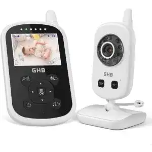 Babyphone GHB mit Kamera Video Baby Monitor 2,4 GHz