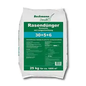 Rasendünger Beckmann LZW 30+5+6 economic 25 Kg