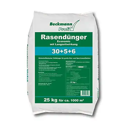 Rasendünger Beckmann LZW 30+5+6 economic 25 Kg