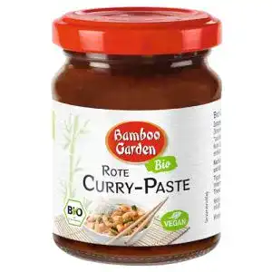 Rote Currypaste Bamboo Garden Bio Curry Paste rot, 125 g