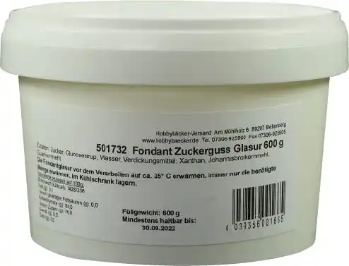 Fondant Hobbybäcker.de Hobby baker, Liquid 600 g