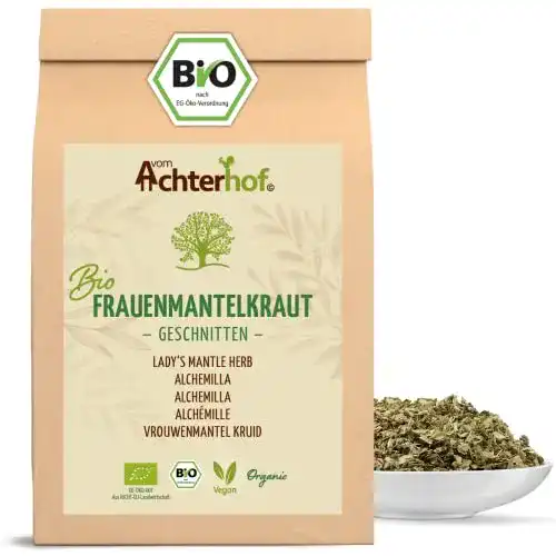 Frauenmanteltee vom Achterhof Bio, 250g, Frauenmantel-Kraut Tee