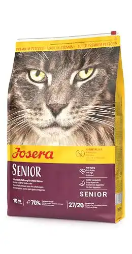 Die beste Josera-Trockenfutter Katze Josera Senior 10 kg Niereninsuffizienz 2026 Test Bestseller Josera-Trockenfutter Katze Josera Senior 10 kg Niereninsuffizienz