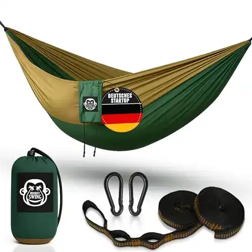 Outdoor-Hängematte Monkey Swing Hängematte inkl. Aufhängeset