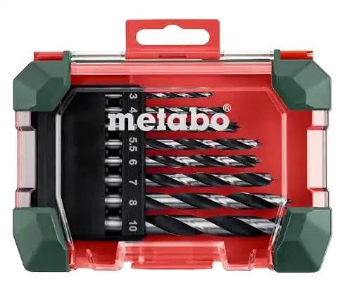 Holzbohrer Metabo -Kassette SP 8-teilig, Größe ø 3-10 mm