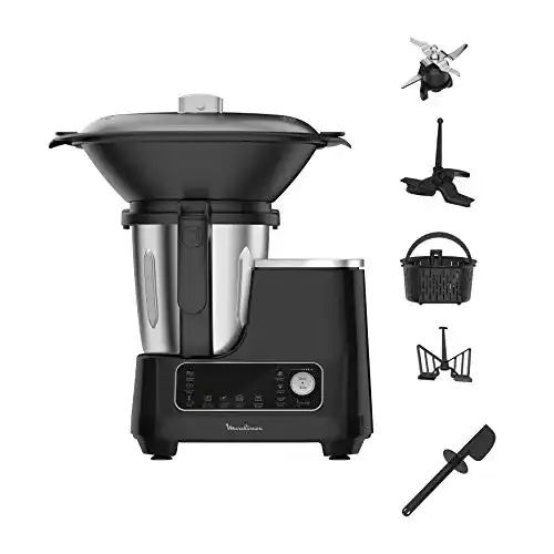 Küchenmaschine mit Kochfunktion Moulinex HF4568 Click Chef