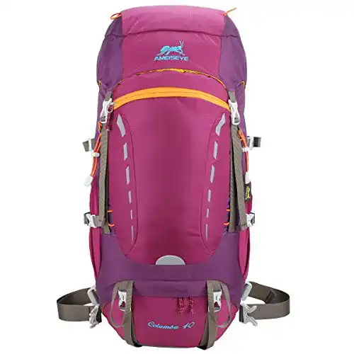 Rucksack 40 Liter Eshow Unisex Trekkingrucksäcke 40L