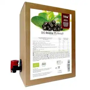 Aroniasaft naturi.me BIO Aronia Muttersaft – 100% Direktsaft 3 Liter