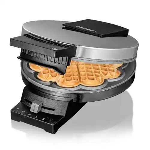 Waffeleisen Cloer 185 für kuchenartige Waffeln, 930 W
