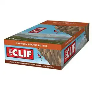 Vegane Proteinriegel CLIF Bar, Crunchy Peanut Butter, 12er Pack