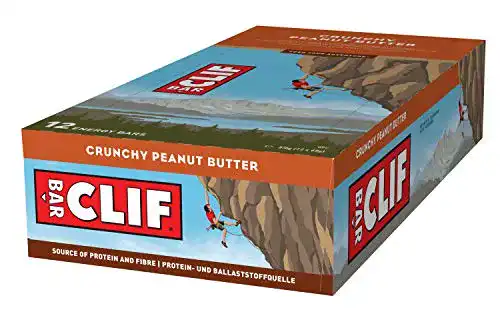 Vegane Proteinriegel CLIF Bar, Crunchy Peanut Butter, 12er Pack