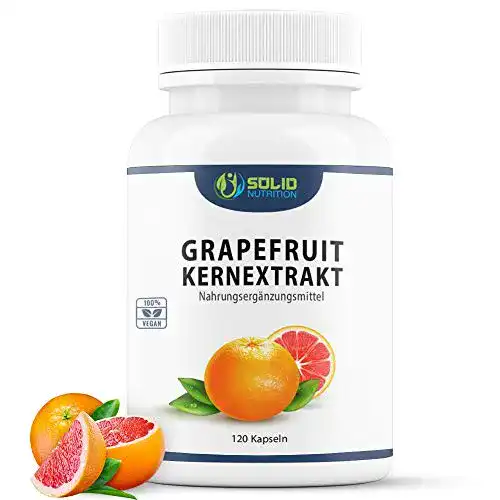 Grapefruitkernextrakt SolidNutrition Kapseln, 120 Stück