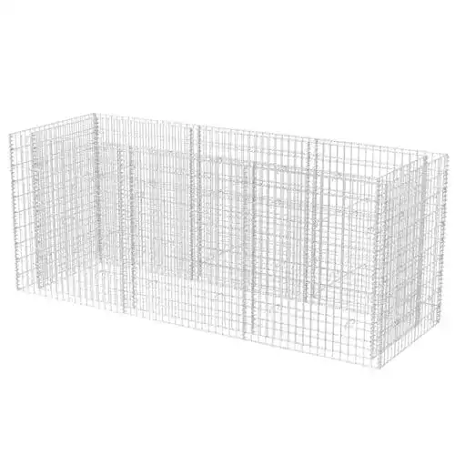 Die beste Gabionen-Hochbeet vidaXL, Stahl 270x90x100cm Steinkorb 2026 Test Bestseller Gabionen-Hochbeet vidaXL, Stahl 270x90x100cm Steinkorb
