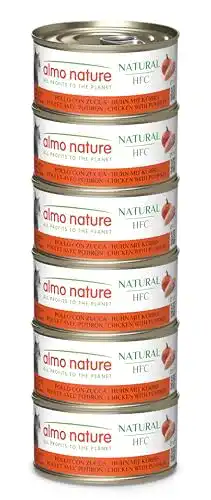 Die beste Almo-Nature-Katzenfutter almo nature Huhn mit Kürbis, 6x70g 2026 Test Bestseller Almo-Nature-Katzenfutter almo nature Huhn mit Kürbis, 6x70g