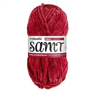 Flauschwolle myboshi Samt-Wolle, weiches Chenille-Garn
