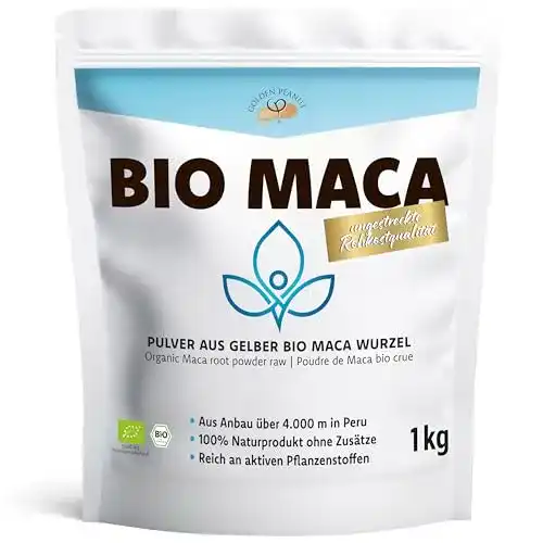 Maca-Pulver Golden Peanut Bio Maca Pulver 1 kg
