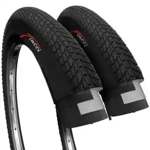 BMX-Reifen Fincci Paar Reifen 20 x 1.75 Zoll Mantel 47-406, 2er