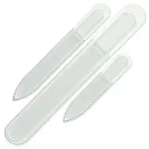 Glasnagelfeile Mont Bleu Premium Set, echtes gehärtetes Glas
