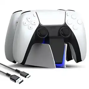 PS5-Controller-Ladestation Sehawei mit LED-Ladestatusanzeige