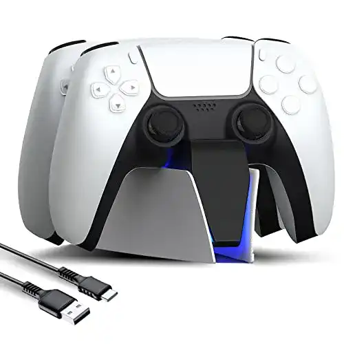 PS5-Controller-Ladestation Sehawei mit LED-Ladestatusanzeige