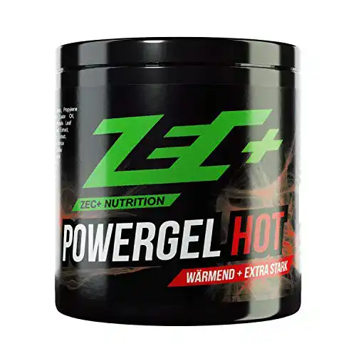Die beste Wärmesalbe Zec+ Nutrition ZEC+ Powergel Hot – 500 ml 2026 Test Bestseller Wärmesalbe Zec+ Nutrition ZEC+ Powergel Hot – 500 ml