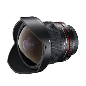 Fisheye-Objektiv Walimex pro 8mm F3.5 Fisheye für Nikon F