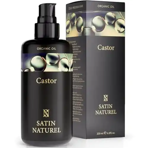 Rizinusöl SatinNaturel BIO Vegan + Kaltgepresst – 200ml