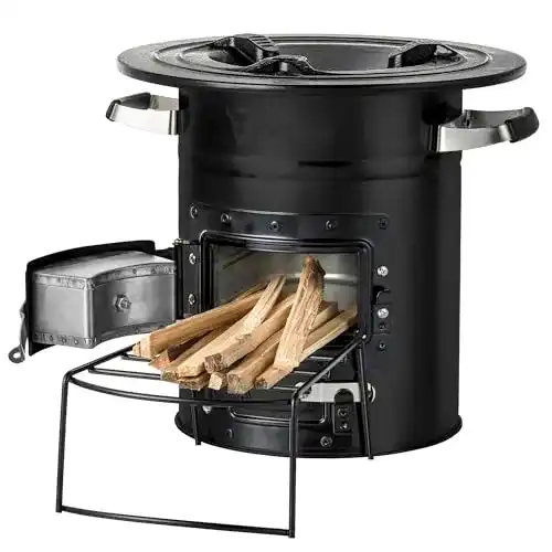 Outdoor-Ofen BBQ-Toro Raketenofen RAKETE #2 I Rocket Stove
