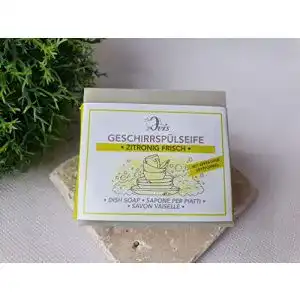 Festes Spülmittel Ovis Feste Geschirrspülseife natur, 180 g