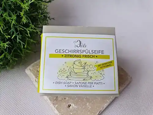 Festes Spülmittel Ovis Feste Geschirrspülseife natur, 180 g