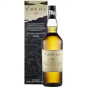 Scotch Caol Ila 12 Jahre Islay Single Malt Whisky – in Geschenkbox