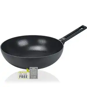 Berndes-Wok Berndes 11337 Stielwok 30 cm Alu Induction 3o cm
