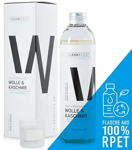 Feinwaschmittel CLEANATICS Wolle & Kaschmir Intensivpflege