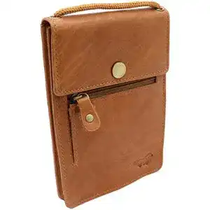 Brustbeutel Safekeepers, Leder, Herren Damen