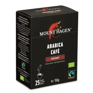 Kaffee-Sticks Mount Hagen Bio FT Naturland Instant Kaffee, 25x2g