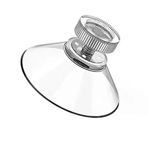Saugnapf LOVEXIU Ø 40mm, 8 Stück Haken M5 Gewinde Edelstahl