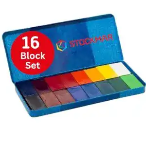Wachsmalstifte Stockmar 204884266 Wachsmalblöcke (16 Blöcke