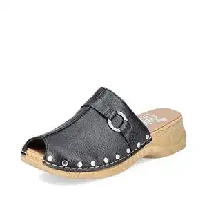 Clogs Rieker Damen Pantoletten 65062, Frauen