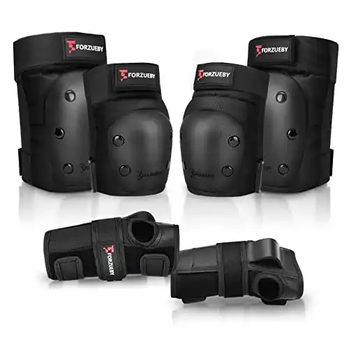 Protektoren-Set Erwachsene Forzueby, Set, 6 in 1 Schutzausrüstung