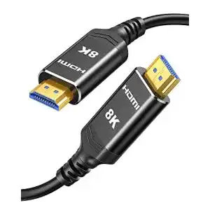 8K-HDMI-Kabel Highwings 8K HDMI 2.1 Glasfaserkabel 15M, HDMI 2.1